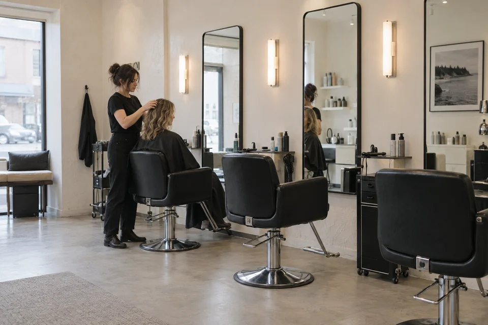 Illustrative Maison June salon