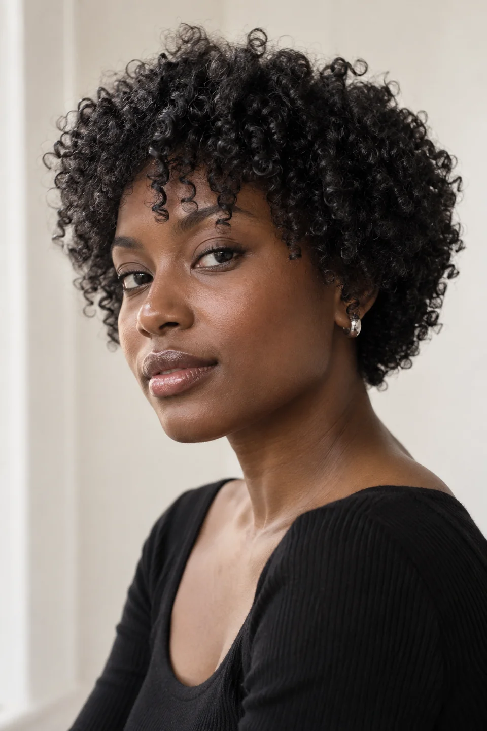 Illustrative salon hair work: In its own rhythm